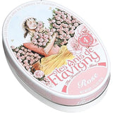 Les Anis de Flavigny French Mints Candy - Rose Flavor Hard Candy, Natural Gourmet Sweets in Classic Tin, 50g (1.75 oz)