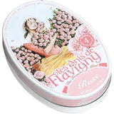 Les Anis de Flavigny French Mints Candy - Rose Flavor Hard Candy, Natural Gourmet Sweets in Classic Tin, 50g (1.75 oz)
