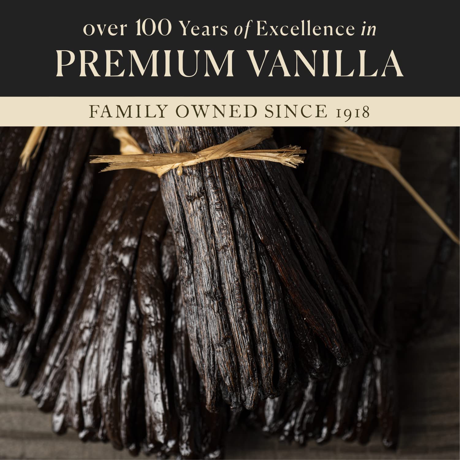 25 Organic Madagascar Whole Vanilla Beans, Grade A Pods, Premium Vanilla Beans for Making Extract & Baking - Cook’s