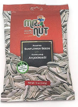 Mr Nut Roasted SunFlower Seeds 5 oz PACK of 5 (Aycicek cekirdegi Tuzlu)