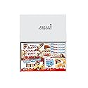 AMBARII Kinder Gift Box, Gift Hamper, Filled with Happy Hippo, Bueno, Cards, Crispy, Chcolate Bar, 10 Pack Variety Hamper