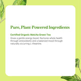 PURE SYNERGY Matcha Power | Organic Matcha Powder | Ceremonial Grade Japanese Green Tea Powder | For Enhanced Energy & Alertness (2.1 oz)