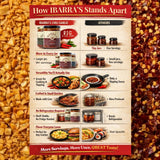 IBARRA'S Chili Garlic - 9oz (Pack of 1) - "The all-around, premium sauce for spice and flavor". Vegan-friendly. Small-batch production. Gluten-free