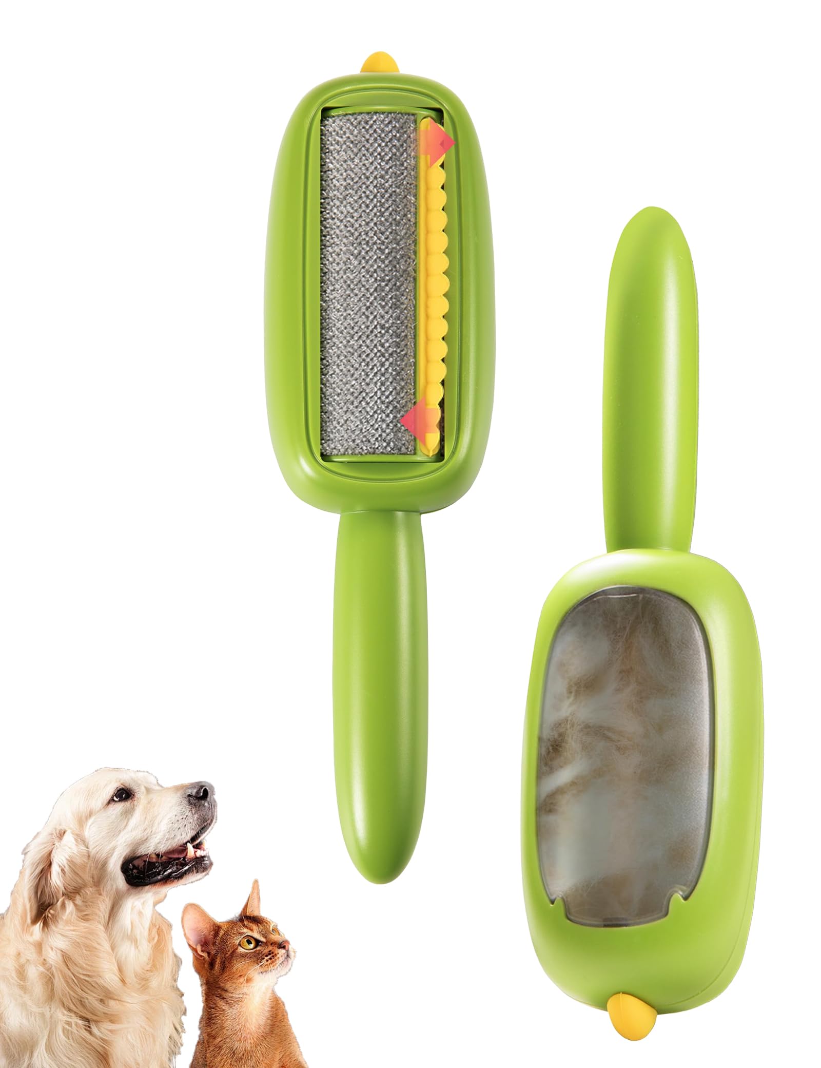 Washable Sticky Roller, Reusable Lint Roller, Washable Pet Hair Removal Tool for Clothes, Pet Hair Remover,Furniture for Cats and Dogs FurIdeal