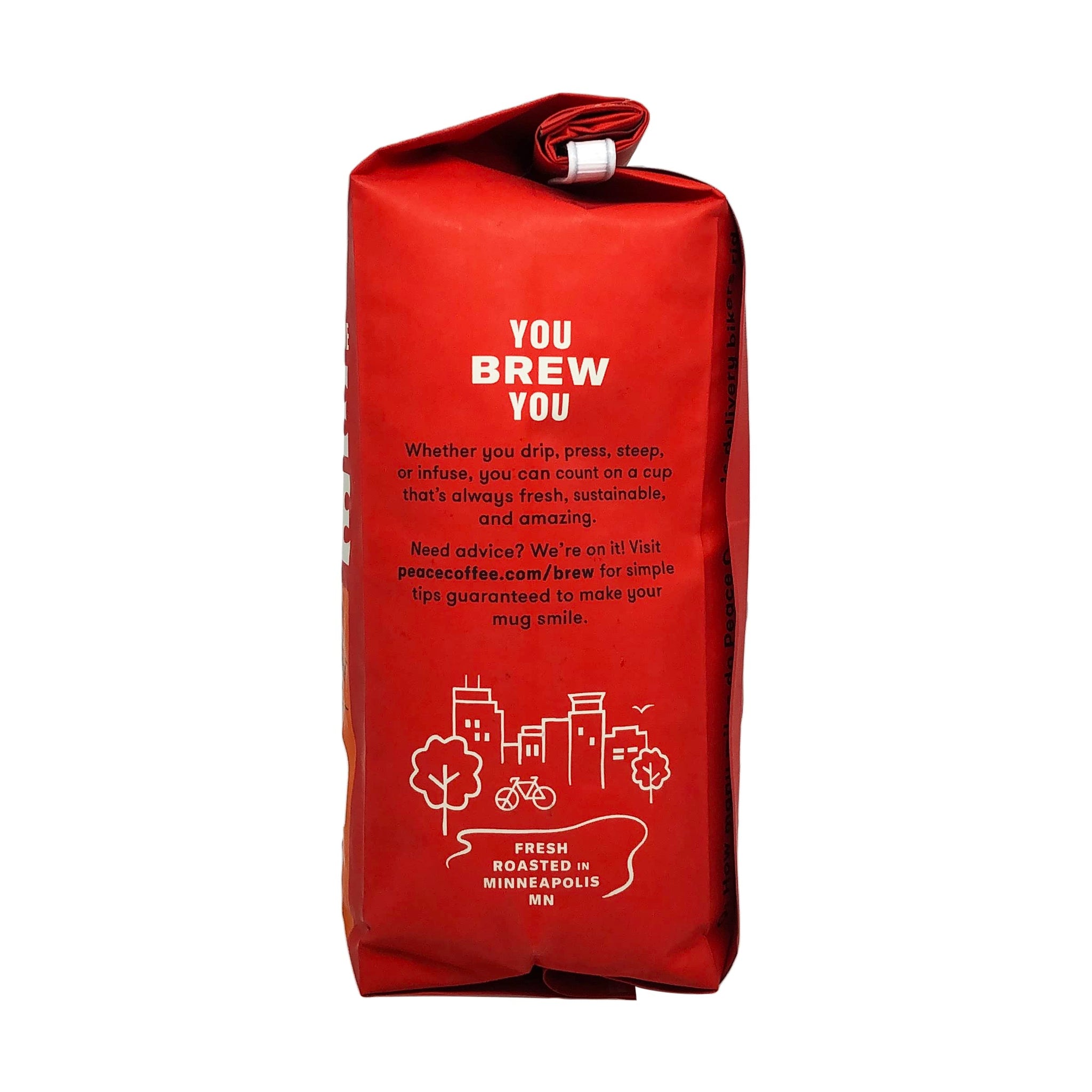 Peace Coffee, Birchwood Organic Whole Bean, 12 Ounce