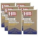 Equal Exchange Organic Decaf English Breakfast Tea, 20-Count (Pack of 6)