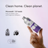 Dirty Labs | Murasaki Scent | Bio Enzyme Liquid Laundry Detergent | 32 Loads (8.6 fl oz) | Hyper-Concentrated | High Efficiency & Standard Washing |