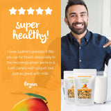 Judine's Granola Healthy Whole Grain Oats, Mango, 10 Ounces, Pack of 1