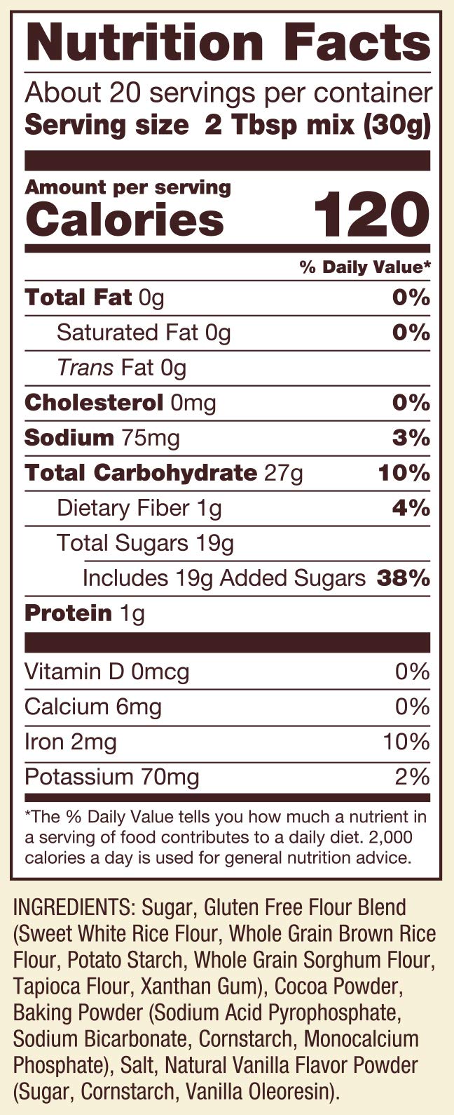 Bob’s Red Mill Gluten Free Brownie Mix, 21 Oz Bag (Pack of 1) - Kosher