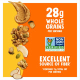 Bear Naked Granola Cereal, Whole Grain Granola, Breakfast Snacks, Oats and Honey, 11oz Bag (1 Bag)