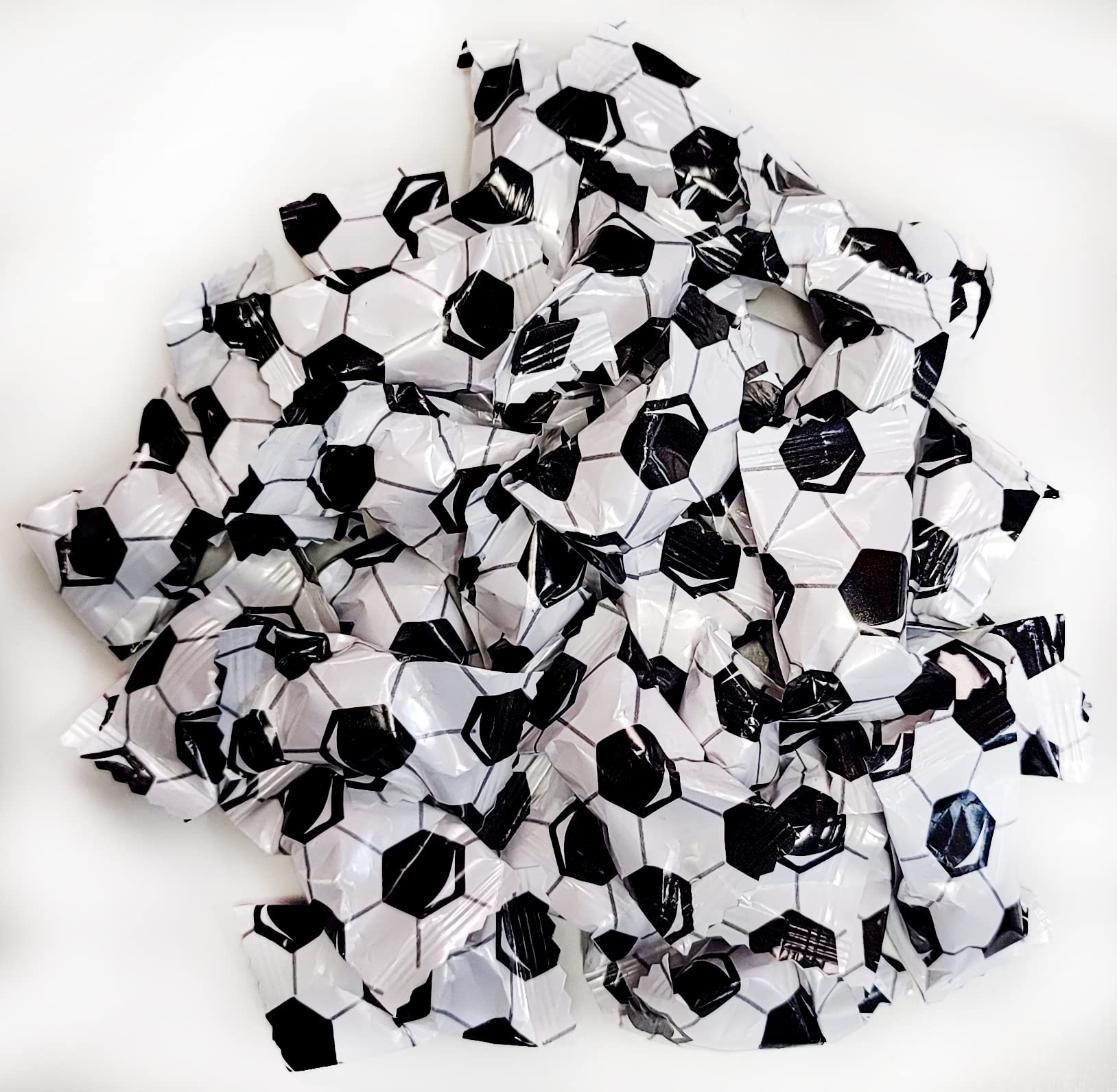 Soccer Themed Peppermints 100 Count Wrapped - Mint Candy