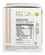 Brassica Tea Green Tea with Trubroc, Orange, 16 Tea Bags
