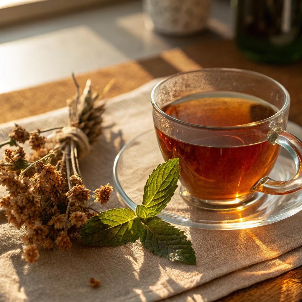 Hawaiian Natural Tea Organic Mamaki Mint Tea Blend - Caffeine Free, Herbal, Antioxidant-Rich For Calming, Wellness, Bedtime, Anxiety & Stress - Gift