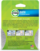 EarthStone International Bathstone Environmentally Friendly Cleaning Block, Cream, Twin (111)