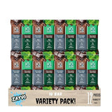 Protein Bar Variety Pack, 1.6 oz., 12 ct | High Protein Snack Bars, Low Sugar & Keto Friendly, Brain & Body Fuel, Convenient On-the-Go Nutrition