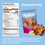 GoNanas Banana Bread Mix Variety Pack. Vegan, Gluten Free Healthy Snacks. Oat Flour Banana Bread or Banana Muffin Mix. Women Owned, US Ingredients, Dairy Free, Nut Free, Delicious Snacks (3 Pack)