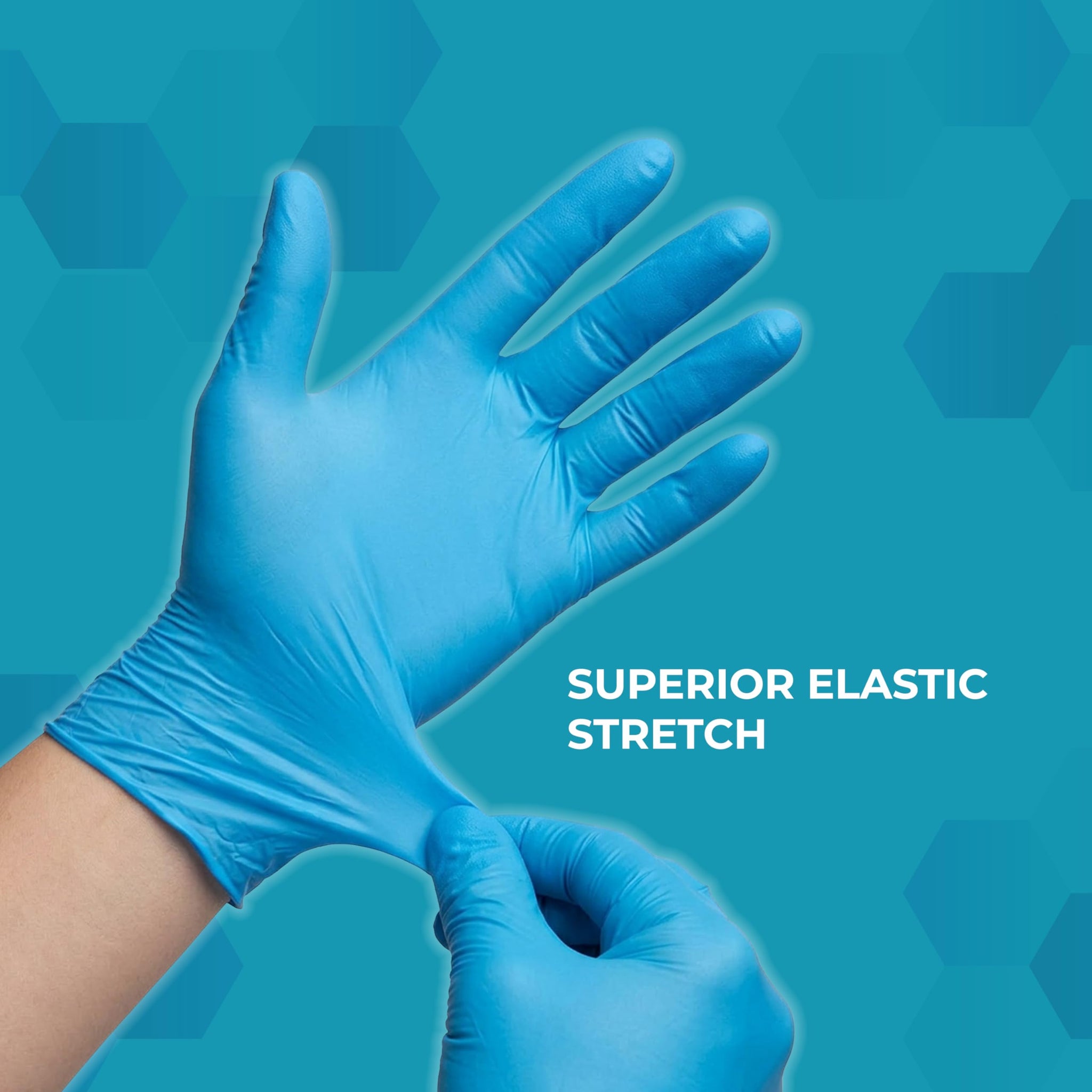 VOS Disposable Gloves| Heavy Duty | Powder Free | Latex Free Rubber | 1000 Count Box |food Safe (10 boxes of 100, X-Large)