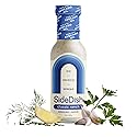 SideDish Classic Ranch Dressing - Seed Oil Free, Dairy Free & Gluten Free Salad Dressing w/Avocado Oil - Sugar Free, Low Sodium Healthy Ranch Dressing