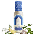 SideDish Classic Ranch Dressing - Seed Oil Free, Dairy Free & Gluten Free Salad Dressing w/Avocado Oil - Sugar Free, Low Sodium Healthy Ranch Dressing
