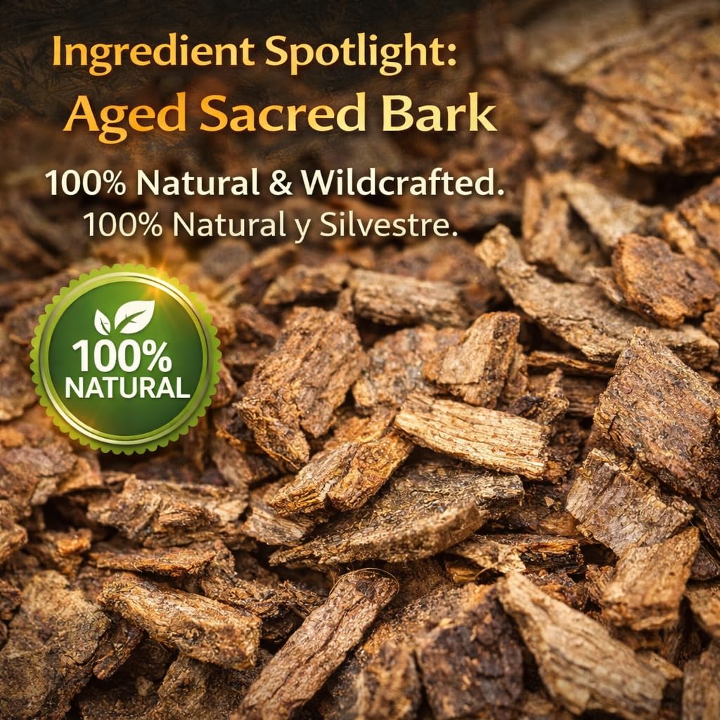 Cáscara Sagrada Loose Tea - 4 oz (113g) Wildcrafted Bark - Rhamnus purshiana | 100% Natural Herbal Tea - Non-GMO, Gluten-Free, Vegan - by Bexpertsusa
