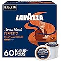 Lavazza House Blend Perfetto, Single-Serve Keurig K-Cup Pods, Medium Roast Coffee, 60-Count Box (6 Packs of 10)