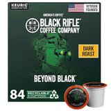 Black Rifle Coffee Company Dark Roast Coffee Pods - 100% Arabica, Bold, Smoky Single-Serve K-Cup Compatible - Veteran-Founded Premium Coffee - Beyond