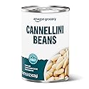 Amazon Grocery, Canned Cannellini Beans, 15.5 Oz