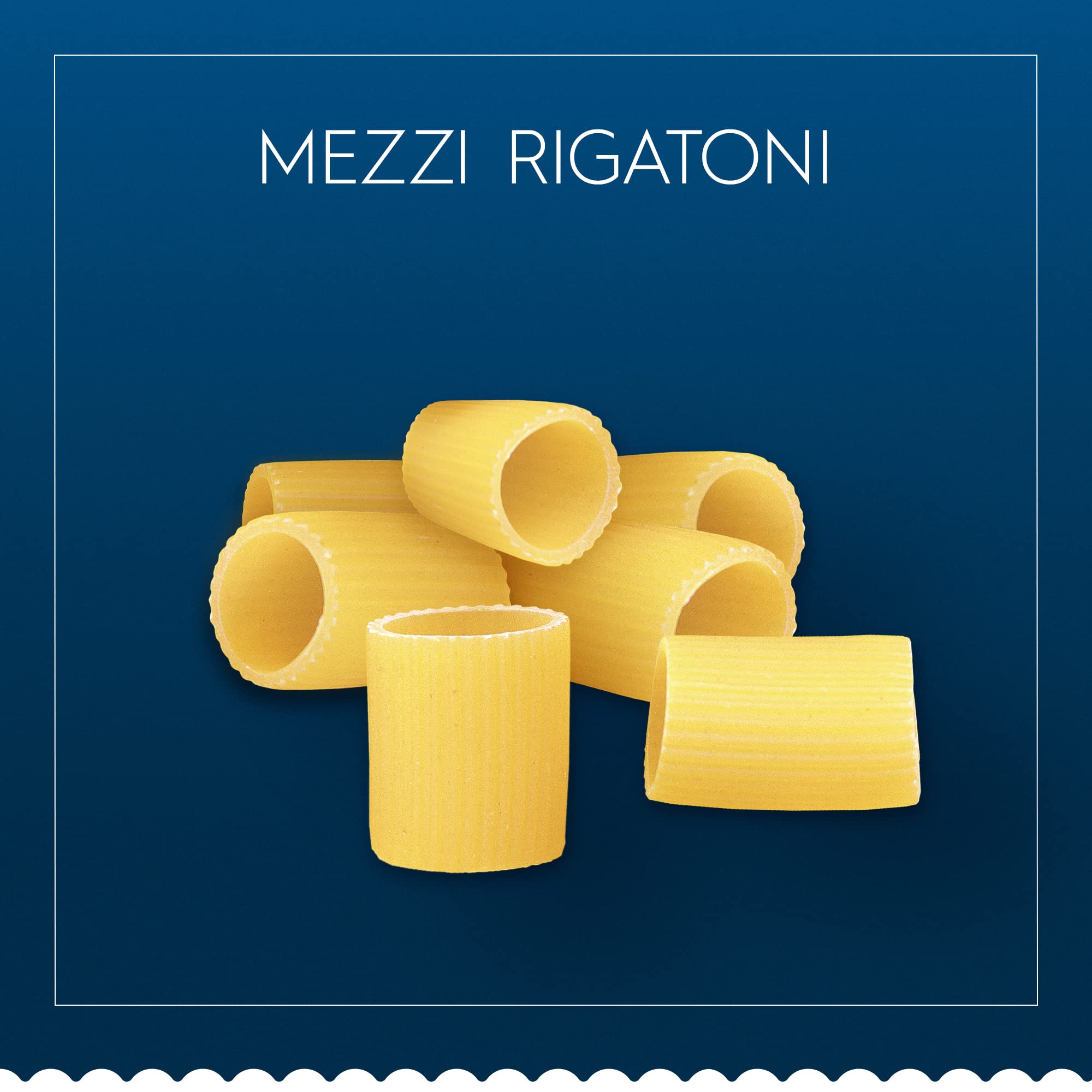 Barilla, Mezzi Rigatoni Pasta, 16oz Box (Pack of 4)