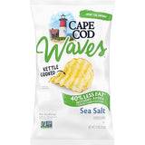 Cape Cod Less Fat Sea Salt Chips, 7.5 Oz Bag