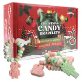 Christmas Candy Bracelets, 24 Individually Wrapped Holiday Treats, Perfect Stocking Stuffer Candies, 10.16 Ounces