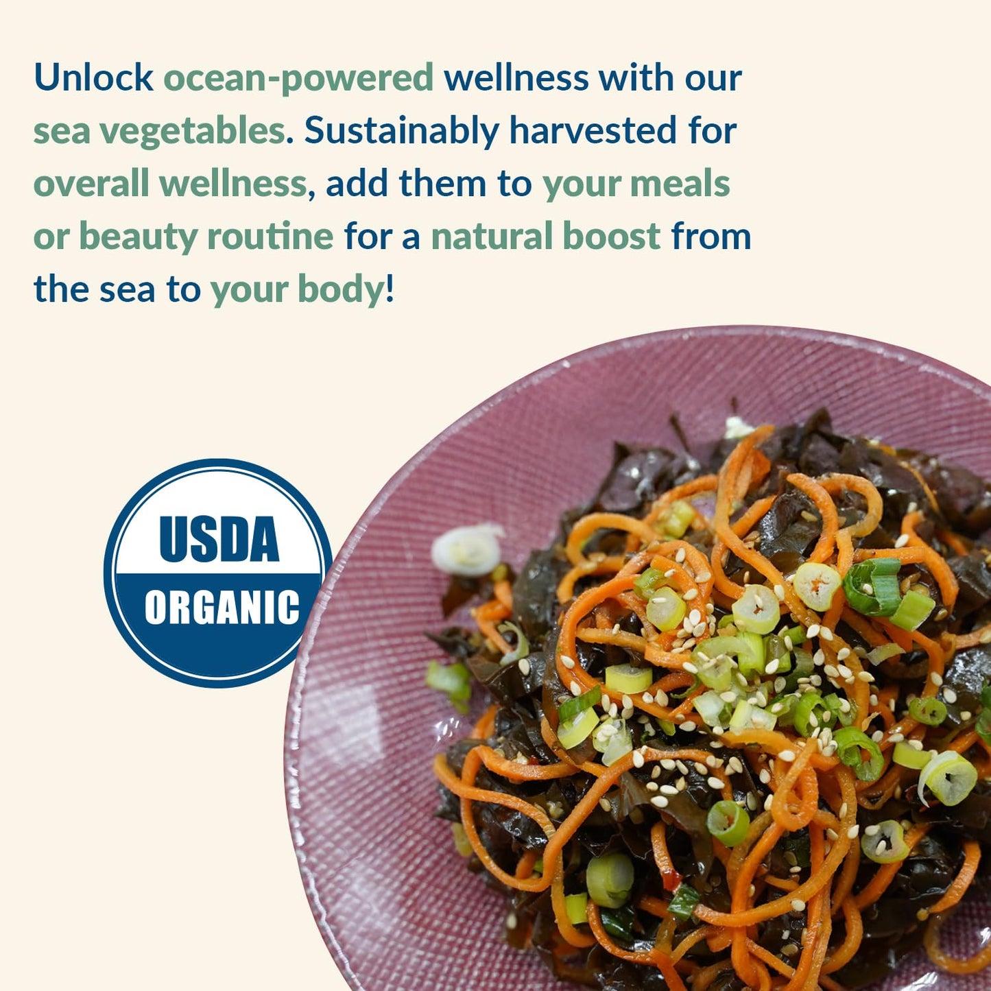 Maine Coast Sea Vegetables Organic Dulse Granules Shaker | Seaweed Seasoning | Rich in Iodine & Protein | Harvested from North Atlantic | Great