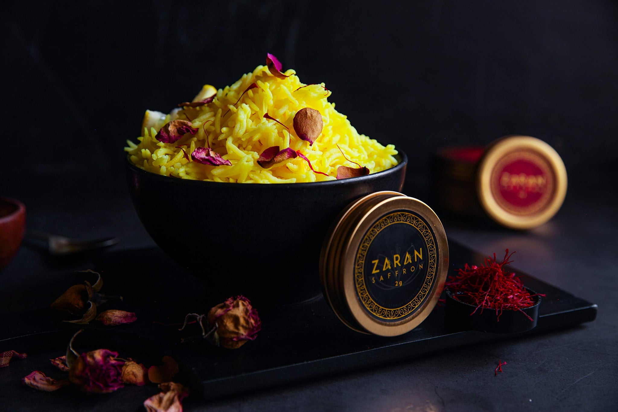 Zaran Saffron, Superior Saffron Threads (Coupe) Premium grade Saffron Spice for Paella, Risotto, Tea's, and all Culinary Uses (2 Grams)