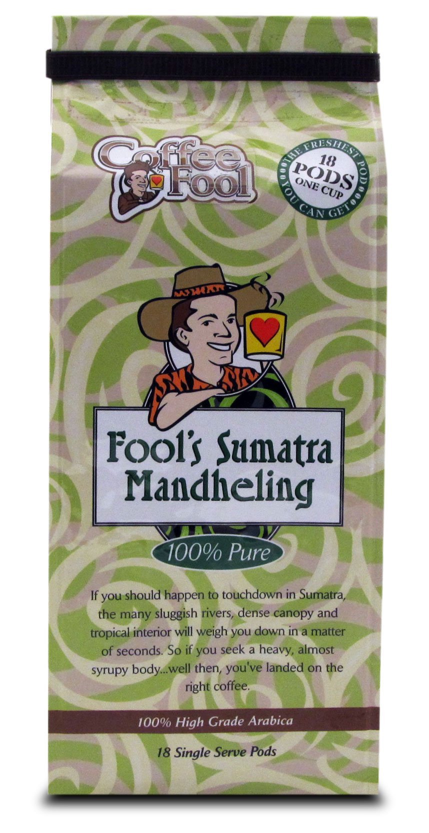 Coffee Fool's Sumatra Mandheling (Coarse Grind)
