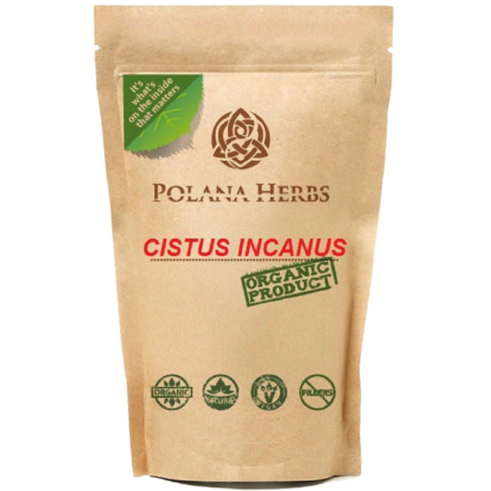 Cistus Incanus Organic Rockrose Loose Herb Herbal Tea Detox, Cleanse, Immune System Booster, Antioxidant, Polyphenols-Phenolic, Caffeein Free, Food
