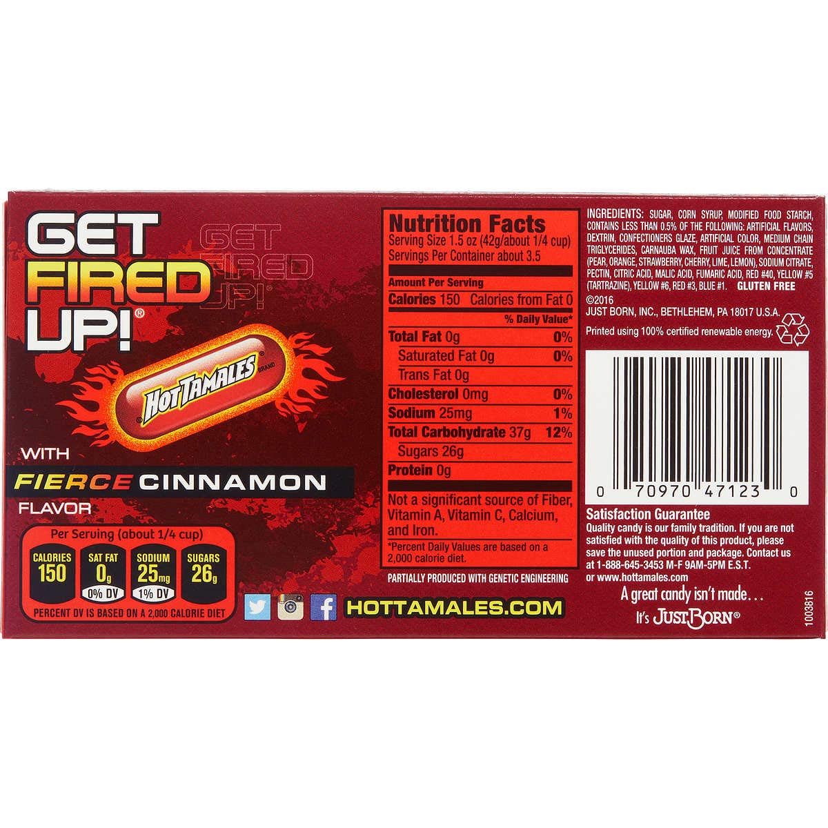 Bulk Pack Candy (Hot Tamales, 5 oz) Pack of 12