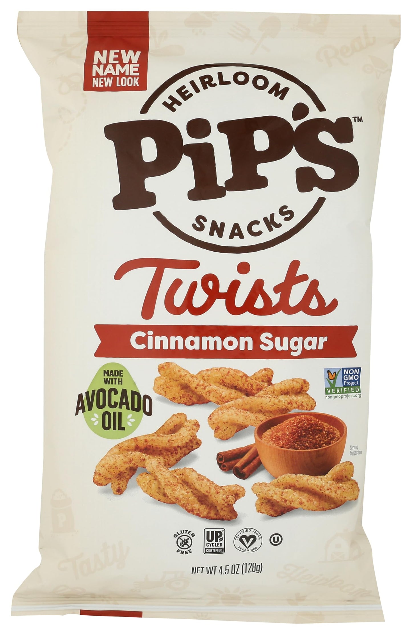 Pipsnacks Cinnamon Sugar Twists, 4.5 OZ