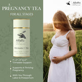 Pregnancy Tea for Pregnant Women with Hand Selected Organic Ingredients - Morning Sickness Support, Healthy Pregnancy, Labor and Delivery, Second