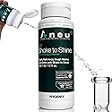 Aneu Shake to Shine (1 Pack) - Fast-Acting Cleaner | Shake Away Tough Resins & Grime | Cleans Glass, Silicone, Metal, & Borosilicate | 12oz - 1 Pack
