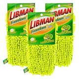 Libman 1486 Freedom Floor Duster Refill Dry Dust Mop Replacement Heads for The Libman Freedom Floor Duster - 3 Pack, Green