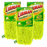 Libman 1486 Freedom Floor Duster Refill Dry Dust Mop Replacement Heads for The Libman Freedom Floor Duster - 3 Pack, Green