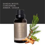 L'AVANT Collective | Essential Oils for Laundry - Dryer Balls Scents - Scented Fragrance Essential Oil Drops | Laundry Oil - Ambre Santal