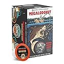 Bones Coffee Company Megalodonut, Boston Cream Donut Flavored Coffee Pods, Low Acid Medium Roast Single-Serve Bones Cups, Compatible with Capsule