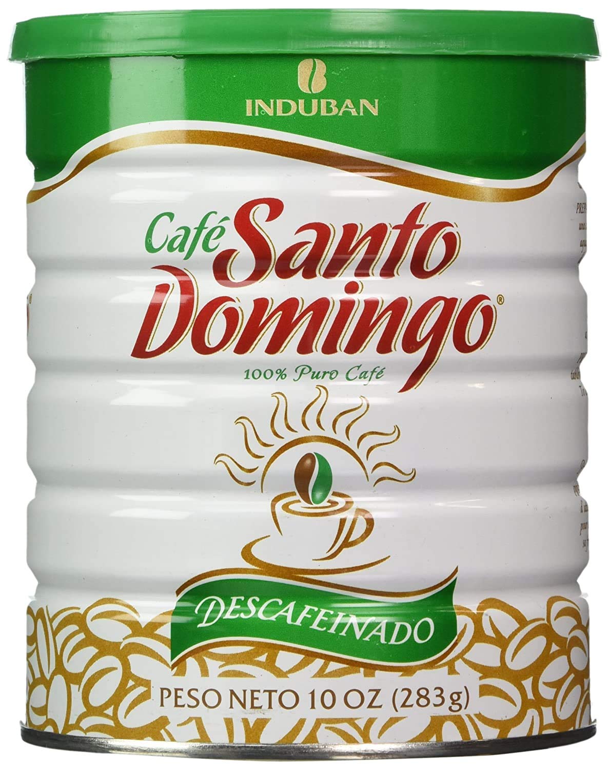 Santo Domingo Decaffeinated Coffee, 10 Ounce Can