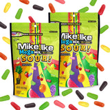 Mike and Ike Mega Mix Sour Candy, 2 Pack of Movie Theater Candy Boxes 10 OZ Each, Ideal for Your Favorite Films, Perfect Theater Box Candy for Sharing