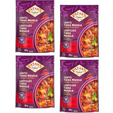 Patak's - Ready To Eat Vegetarian Meals, (4 Pack) (Lentil & Veggie Tikka Masala)