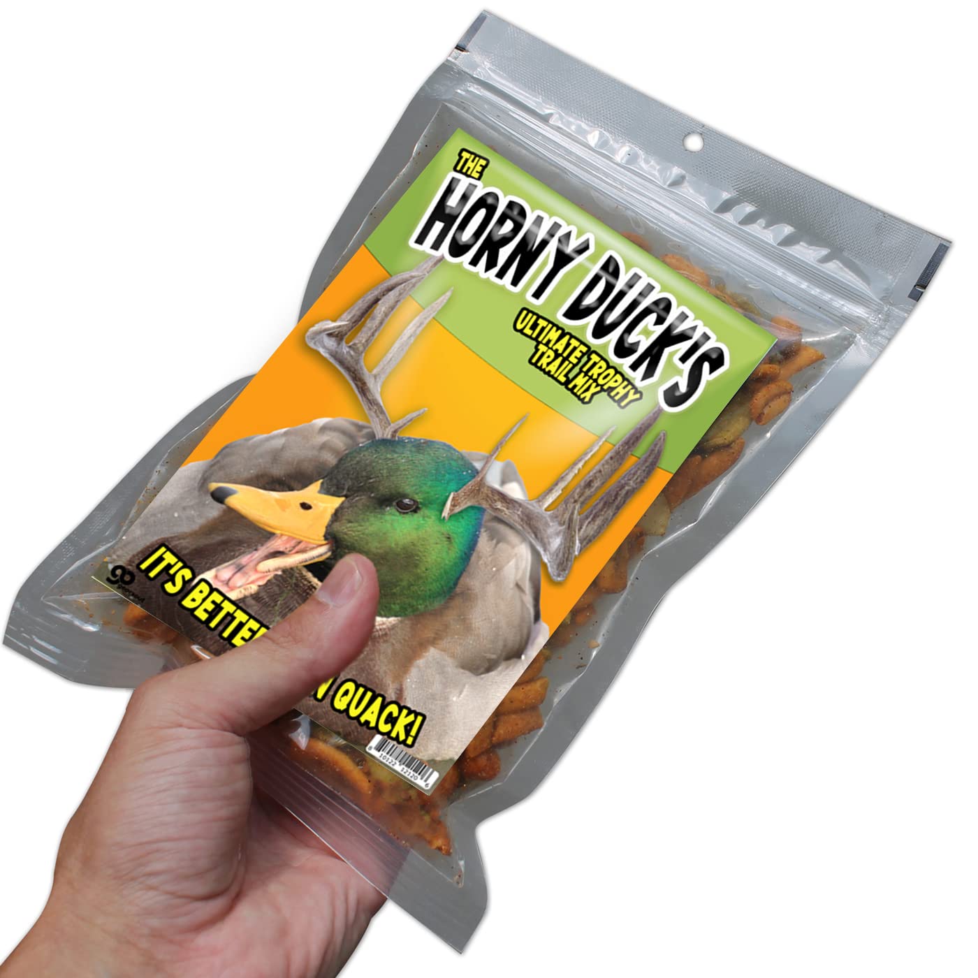 Horny Duck Trophy Trail Mix - Gourmet Snack Blend for Duck Hunters Better Than Quack - Funny Food Gifts for Men Snack Basket Filler - American Made