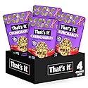 That's it. Crunchables (Apple + Sweet Cinnamon) Plant Based Protein, Gluten-Free Crunchy Snack Mix, (4 Packs x 2.5oz) Perfect for Salad Topper