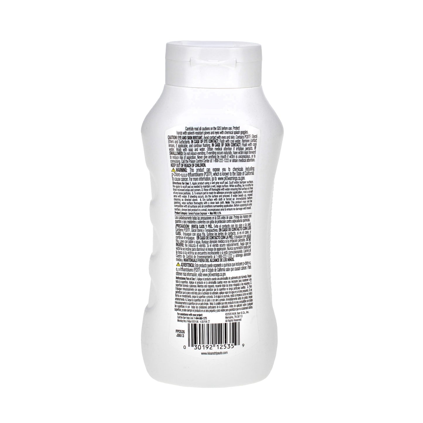 Klean-Strip Bulldog Abrasive Prep & Clean, Advanced Emulsion Degreaser Paste, Enhances Paint Adhesion, 16oz