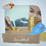 Elite Milk Chocolate Hanukkah Coins (8 Pack total 24 coins) Chanukah Gelt | Premium Rich Kosher Milk Chocolate Coins, Gluten Free, Product Of Israel