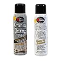 Rock Doctor Granite and Quartz Cleaner and Polish Set 18 oz Each Streak-Free Stone Cleaner with Carnauba Shine Safe for Marble, Tile, Travertine